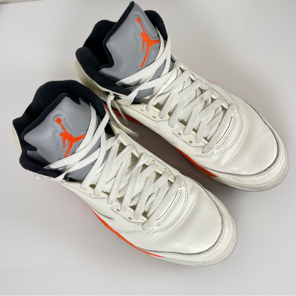 Nike Air Jordan 5 Retro Men's Size 10 Shattered Backboard Orange DC1060-100 - Picture 3 of 10